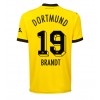 Borussia Dortmund Julian Brandt #19 Hjemmedrakt 2023-24 Kortermet